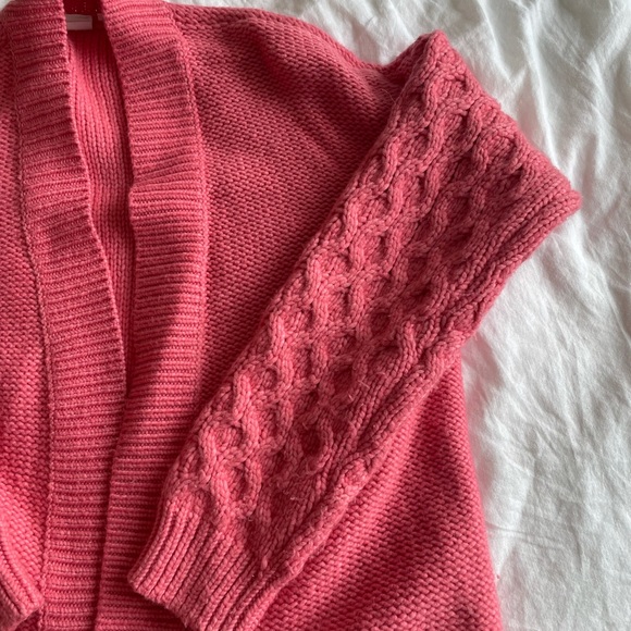 Chunky cable knit cardigan - Picture 3 of 3